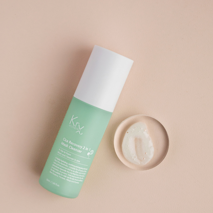 KRX Cica 2-in-1 cleanser texture 