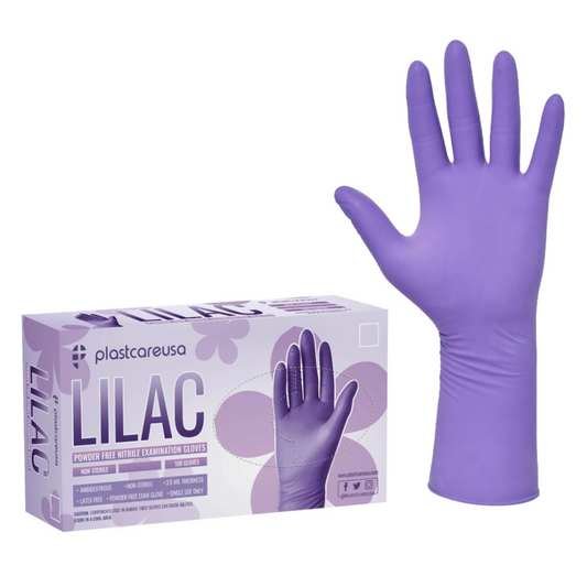 Lilac Nitrile Gloves